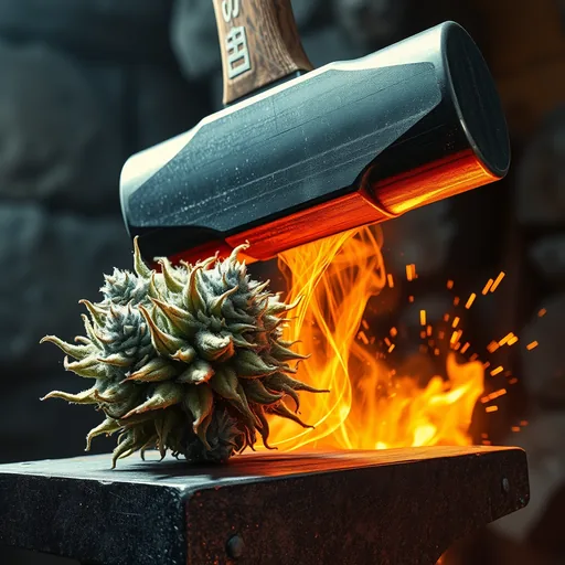 Strain art for 9 Pound Hammer: an illustration, not a photo of the product