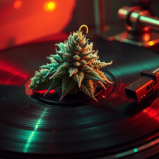 Strain art for A Dub: an illustration, not a photo of the product