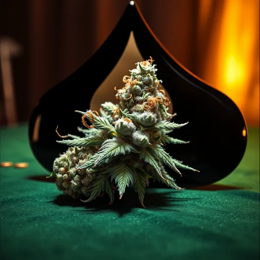 Strain art for Ace of Spades: an illustration, not a photo of the product