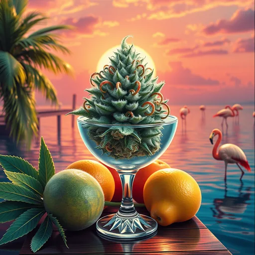 Strain art for Animal Cocktail: an illustration, not a photo of the product