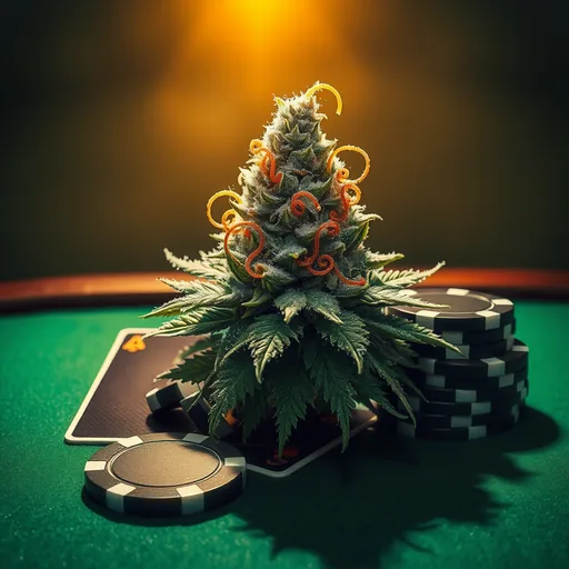 Strain art for Black Jack: an illustration, not a photo of the product