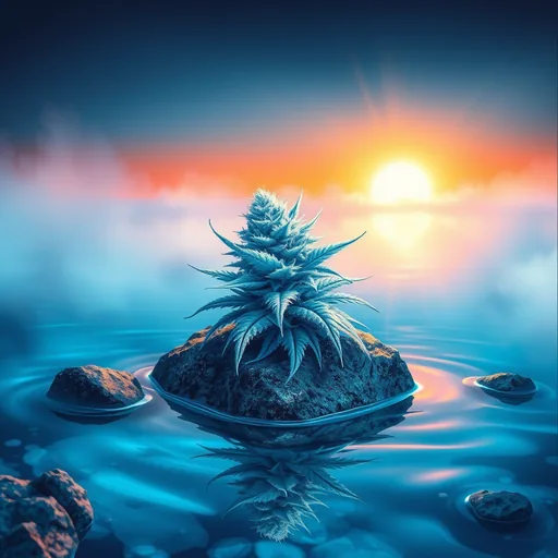 Strain art for Blue Magoo: an illustration, not a photo of the product