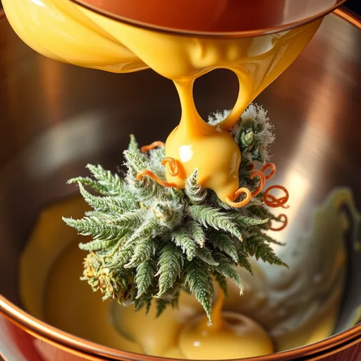 Strain art for Cake Batter: an illustration, not a photo of the product