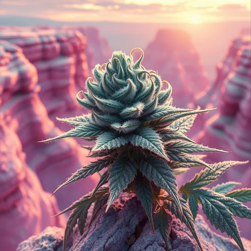 Strain art for Candyland: an illustration, not a photo of the product