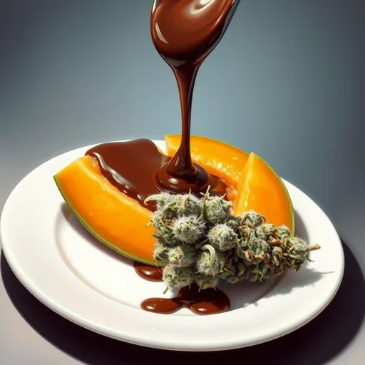 Strain art for Chocolope: an illustration, not a photo of the product