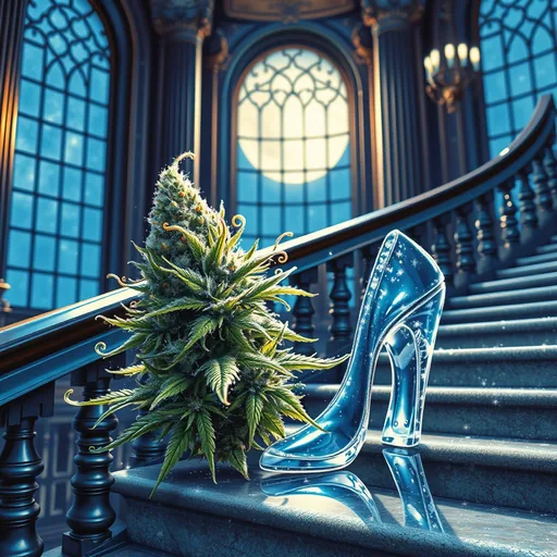 Strain art for Cinderella 99: an illustration, not a photo of the product