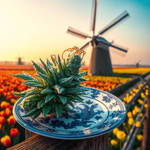 Strain art for Dutch Treat: an illustration, not a photo of the product