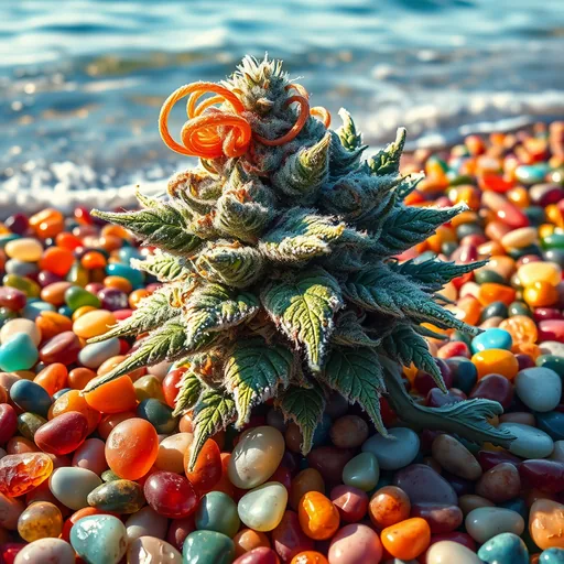 Strain art for Fpog: an illustration, not a photo of the product