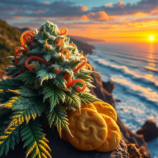 Strain art for GSC: an illustration, not a photo of the product