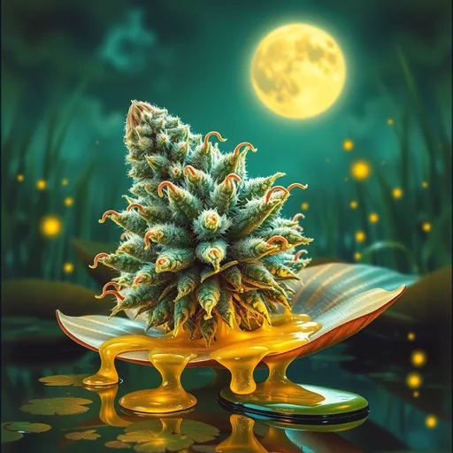 Strain art for Hoostagoo: an illustration, not a photo of the product