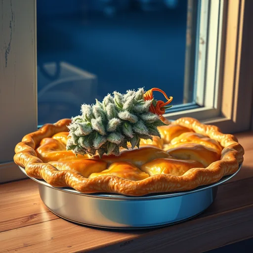 Strain art for Humble Pie: an illustration, not a photo of the product