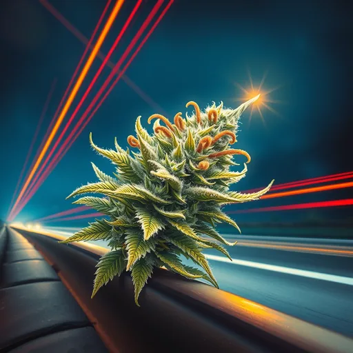 Strain art for I-95: an illustration, not a photo of the product