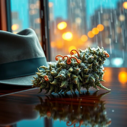 Strain art for LA Confidential: an illustration, not a photo of the product