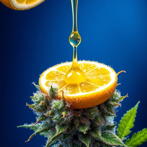 Strain art for Lemon Drop: an illustration, not a photo of the product