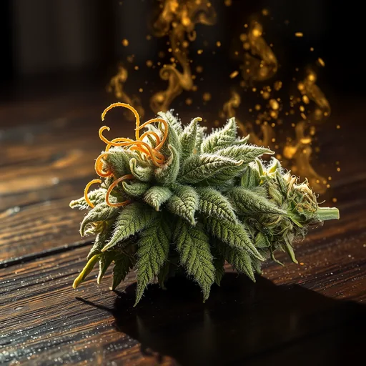 Strain art for Memory Loss: an illustration, not a photo of the product