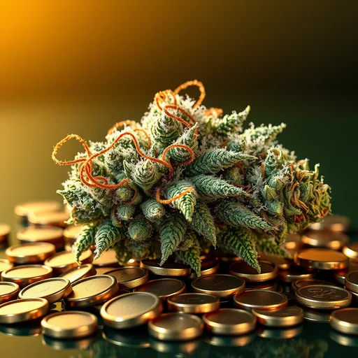 Strain art for Pennywise: an illustration, not a photo of the product