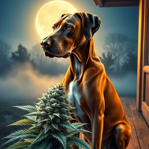 Strain art for Scooby Snack: an illustration, not a photo of the product