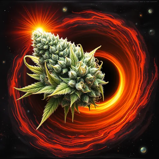 Strain art for Star Killer: an illustration, not a photo of the product