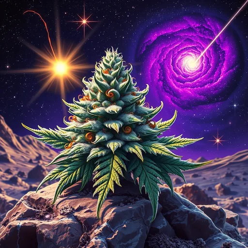 Strain art for Stardawg: an illustration, not a photo of the product