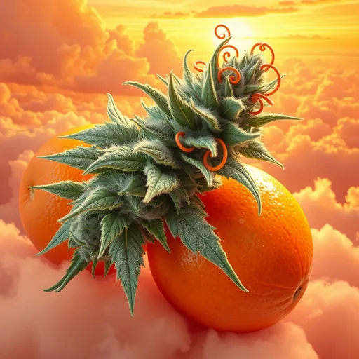 Strain art for Tangerine Dream: an illustration, not a photo of the product