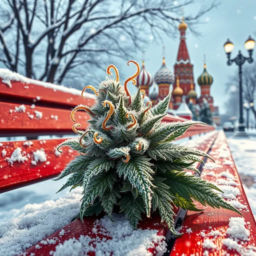 Strain art for White Russian: an illustration, not a photo of the product